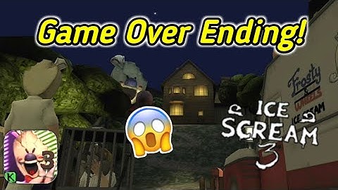 Ice Scream 3 Game Over Scene | Ice Scream 3 New Secret Game Over Ending | Ice Scream 3