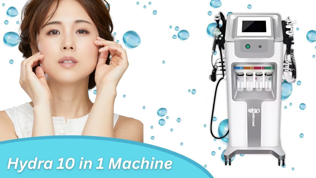Hydra 10 in 1 Facial Machine Demo-Deep Cleansing & Hydration for Glowing Skin!