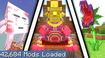 Minecraft but I downloaded every single mod again...