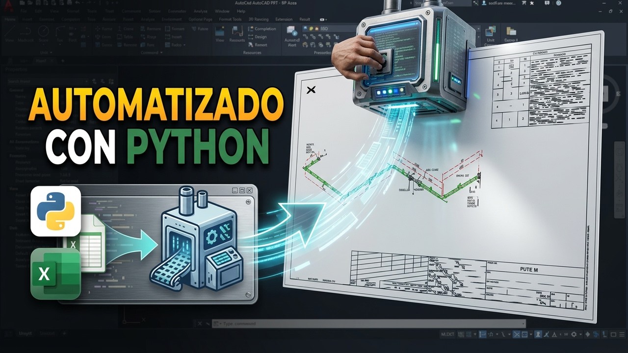 Software de Automatización Python para Isométricos en AutoCAD Plant 3D ...