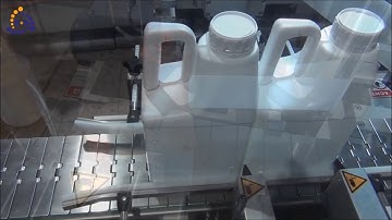 Front and back labelling machine with 3 roller wrap for round bottles