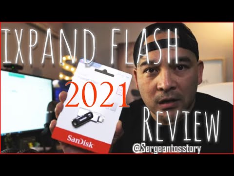 SanDisk iXpand Mini Flash Drive for iPhone Review (64GB) on WINDOWS PC | Does it work?