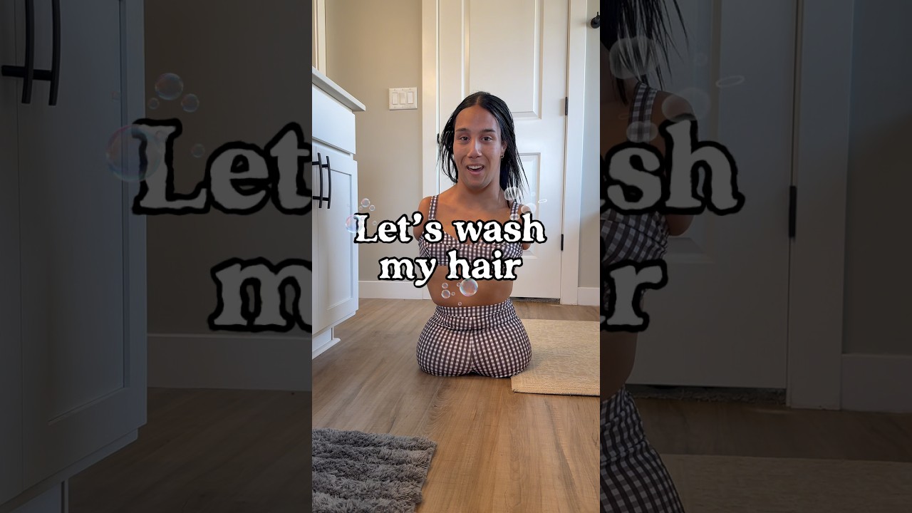 I love hair wash days!🛁🫧 #viral #fyp #hair #haircare #asmr #trending #drgroot #vlog #lifestyle