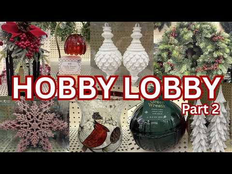 It's Beginning to Look Like a Hobby Lobby Christmas | Part 2 | 2026