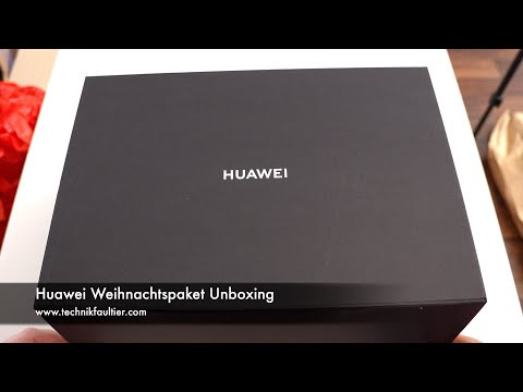 Huawei Christmas Package Unboxing