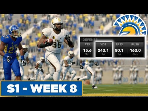 Facing the #1 DEFENSE in the NCAA!! - San Jose State | NCAA Football 14  - Ep 10