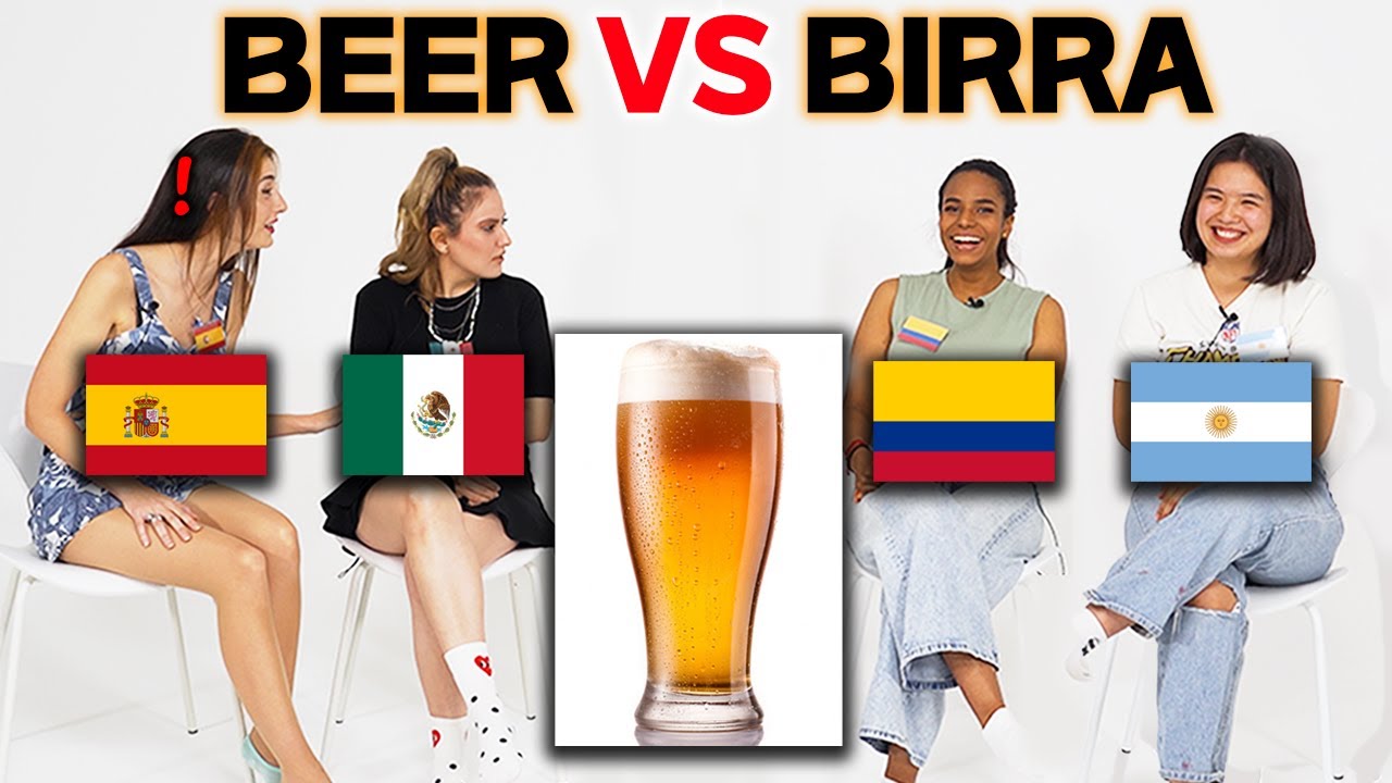 Spanish Differences Between Spain, Mexico, Argentina and Colombia!!