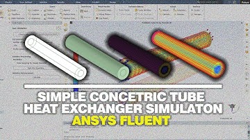 ANSYS Fluent Heat Exchanger - Concentric Tube Simulation : Part 1 (Geometry & Meshing)