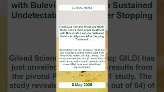 Bulevirtide Treatment Duration &amp; Sustained Undetectability | MYR301 Study Update
