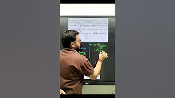 JEE PYQ Projectile Motion Trick 🚀 | Solve in Seconds ⚡!! #jee #neet #shorts #shortsfeed #pulkitsir