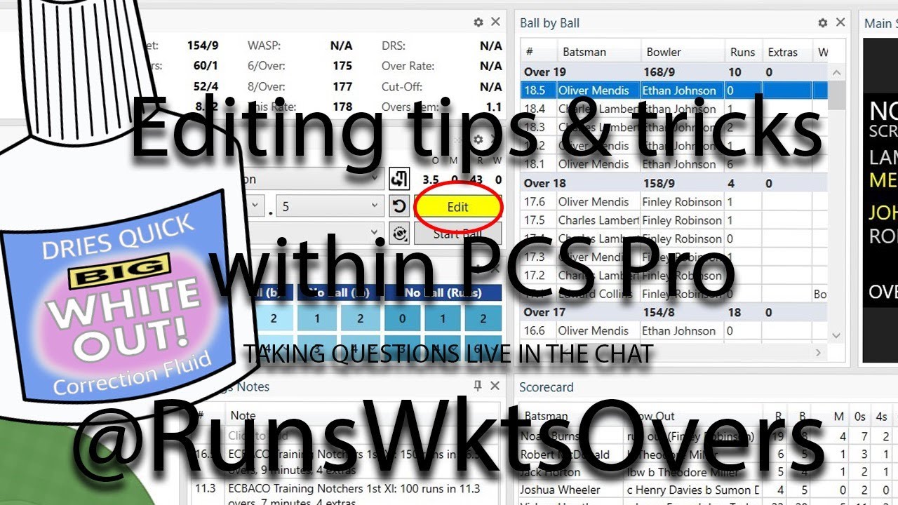 Demo with Q&A: Editing Tips & Techniques within PCS Pro