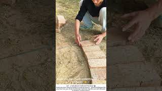 Laying a Circle with a Line – The Geometry of Traditional Bricklaying 🧵🧱