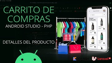 4 Ver Detalles del producto - Crear Carrito de Compras en Android y PHP Laravel
