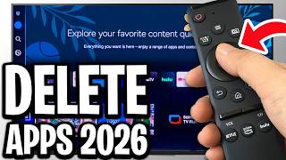 How To Delete Apps On Samsung Smart TV 2026 - Full Guide How To Delete Apps On Samsung Tv Uninstall Apps From Samsung Smart Tv 2026