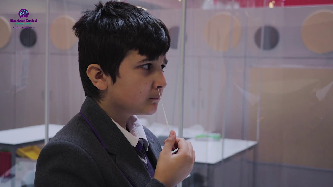 Rapid Testing at Blackburn Central High School