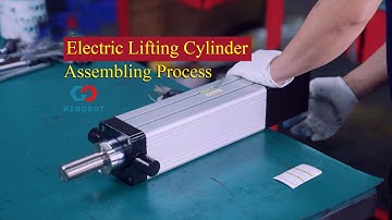 customized production process - ball screw linear lifting electric cylinder #linearmotion #cylinder