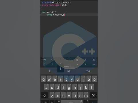 DECIMAL TO BINARY CONVERSION | #cpp #cppprogramming #shorts - YouTube