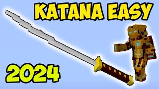 Minecraft Epic Fight Mod how to get KATANA (EASY, 2024)