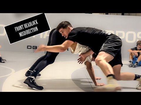 MISDIRECTION ATTACK FROM FRONT HEADLOCK - YouTube