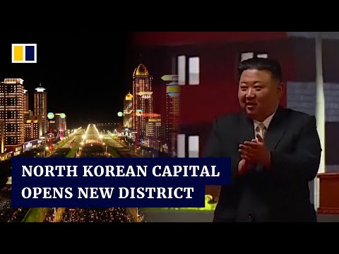 Kim Jong-un unveils new residential district in North Korean capital