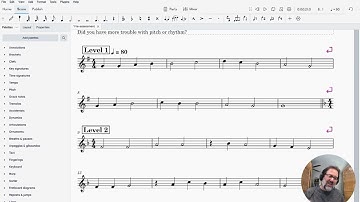 Using section breaks to separate exercises
