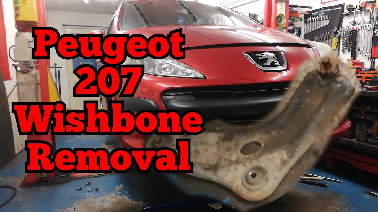Peugeot 207 Front Wishbones Removal