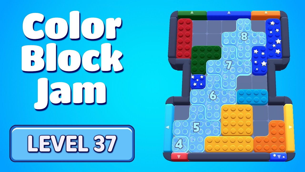 Get Color Level 37 Color Block Jam Level 37 | Every Puzzle Solved! 🎯 - YouTube