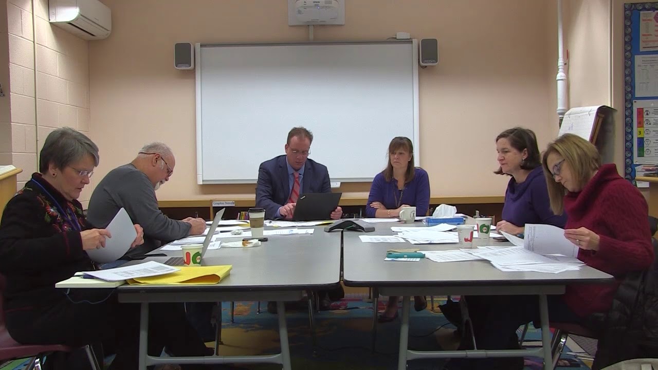 Whately School Committee December 11, 2018 YouTube
