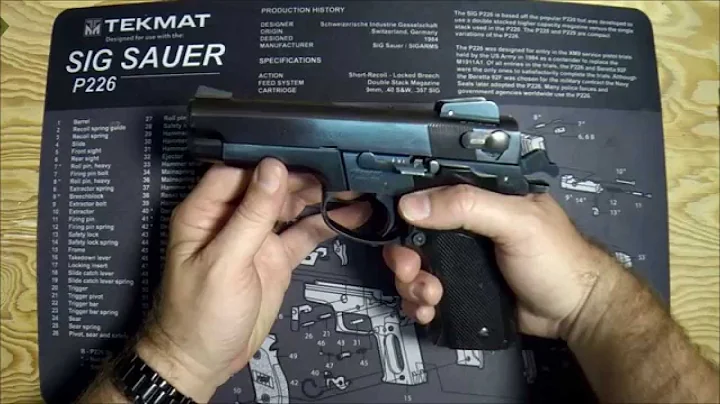 How to Field Strip a Smith & Wesson Model 59 (459/559/659)