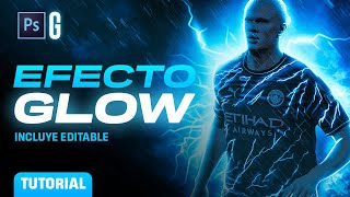 🔵 Photoshop Tutorial | Crea un Efecto GLOW + PSD EDITABLE | How To Make GLOW Effect by Guillot Diseña Tutoriales 3,145 views 7 months ago 19 minutes