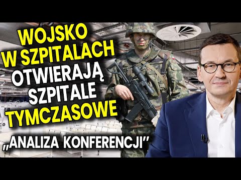 Wojsko w Szpitalach! Otwierają Szpitale Tymczasowe - Analiza Konferencji Ministra Zdrowia Komentator
