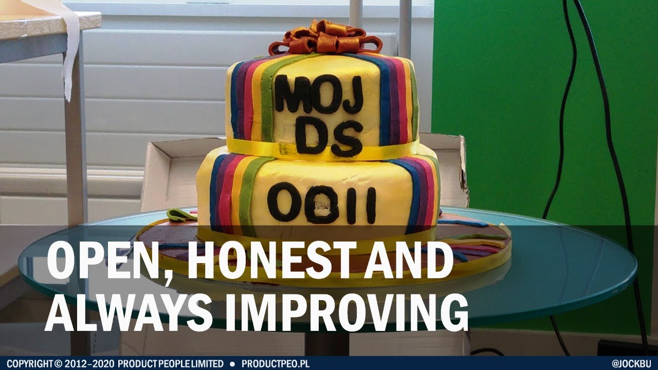 Open, Honest and Always Improving