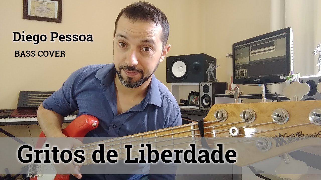 Gritos de Liberdade Grupo Rodeio Bass Cover Diego Pessoa YouTube