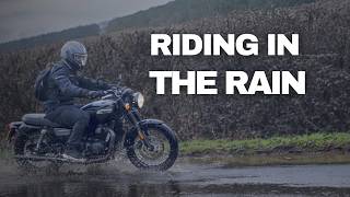 What Riding In The Rain Actually Feels Like