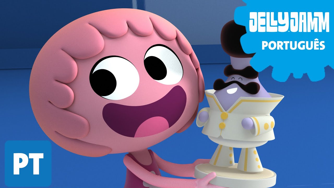 Jelly Jamm Português. EP 07 Eu Quero Esse Também. Desenhos animados em português completos