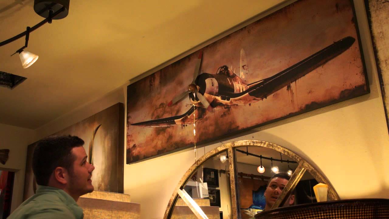 Hand Painted Metal Art