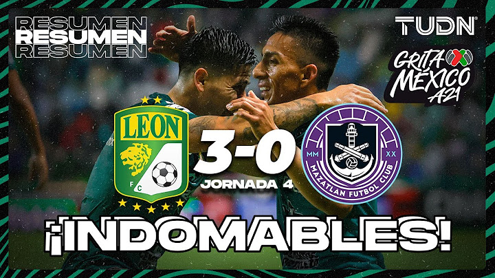 Highlights and goals | León 3-0 Mazatlán | Grita México AP2021 - J4 ​​| TUDN