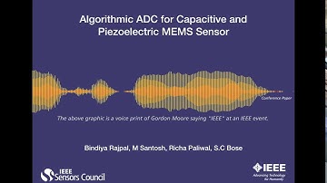Algorithmic ADC for Capacitive and Piezoelectric MEMS Sensor