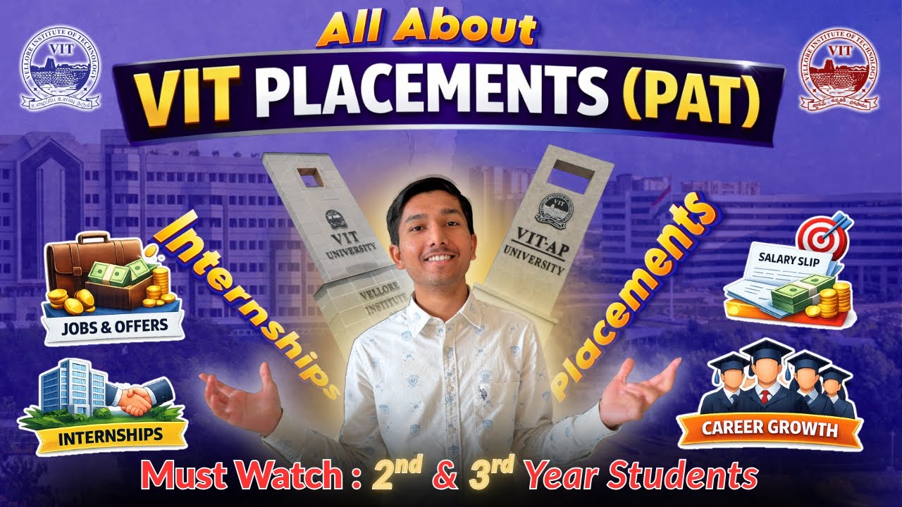 VIT Placements (PAT) Explained || Internships, Jobs & Tips 