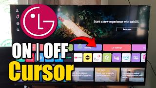 How to Turn ON or OFF Cursor to Recenter Remote  on LG TV