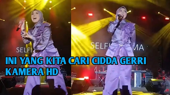 CIDDA GERRI - SELFI YAMMA TANAOGIWANUAKKU FEST 👏🏻