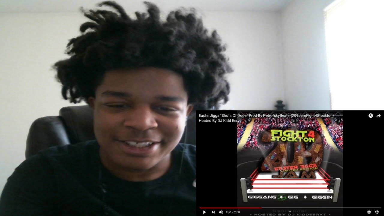 EasterJigga "Shots Of Dope" Prod By PetrofskyBeats Hosted By DJ Kidd Eeryt REACTION!