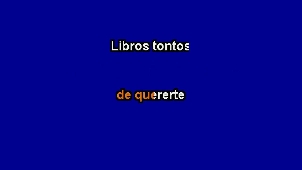 libros tontos - bronco - karaoke
