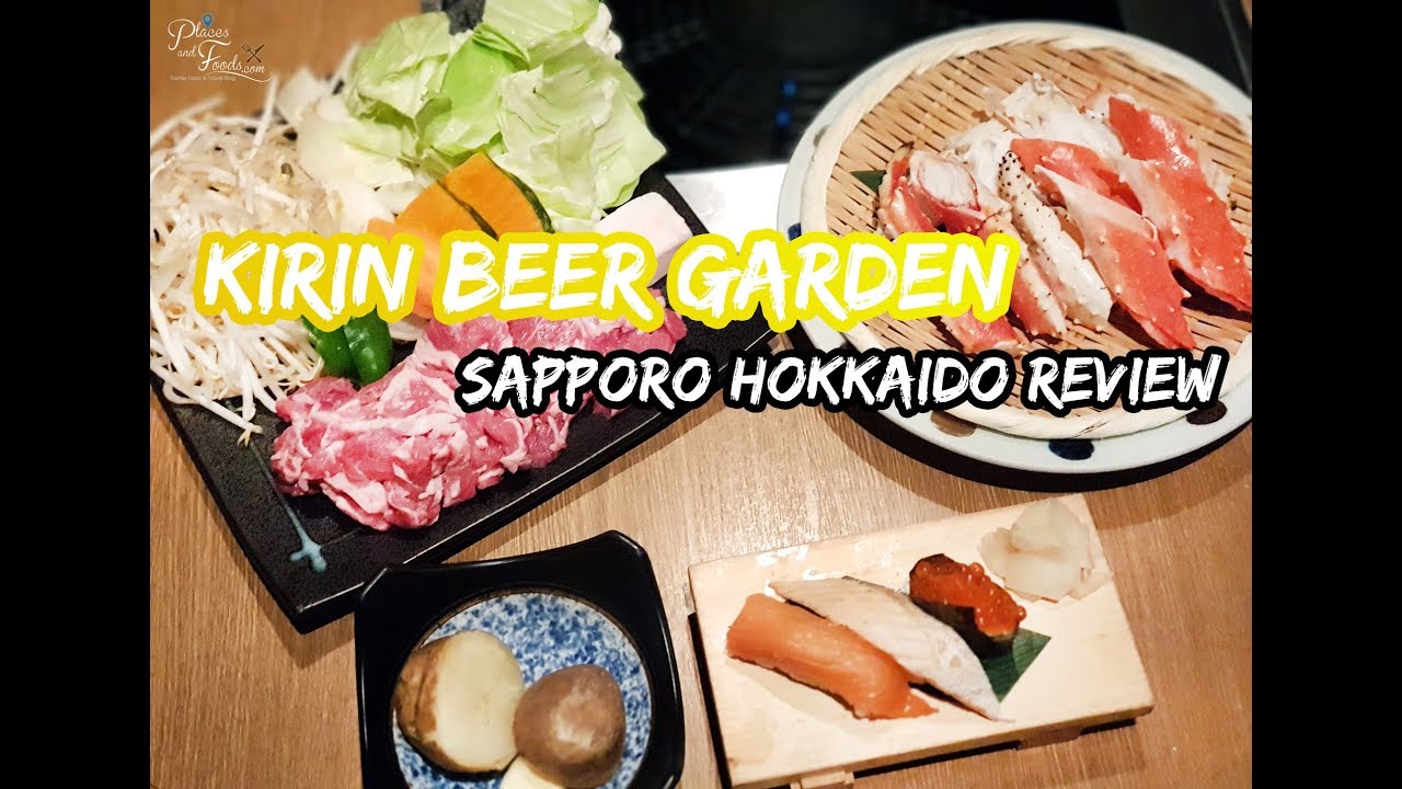 Sapporo Beer Garden Menu Fasci Garden