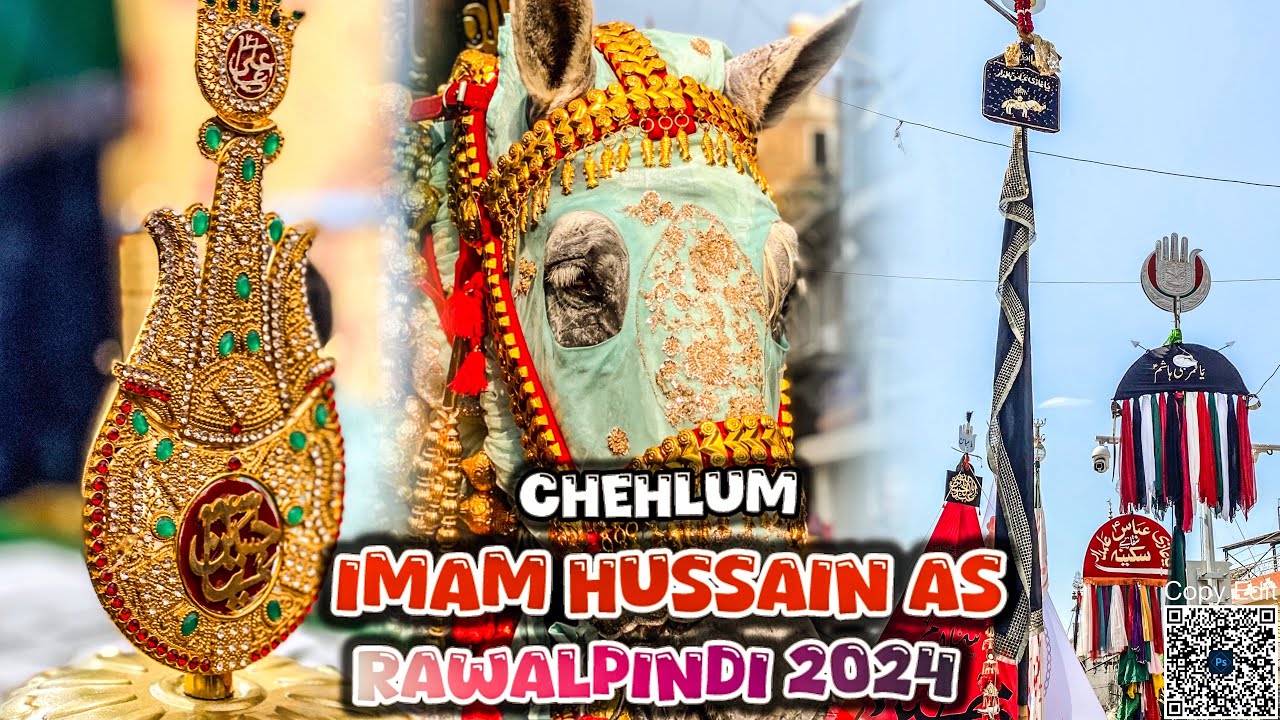 20 Safar | Chehlum Imam Hussain as | Buraq Badshah | World Biggest Zuljanah in 