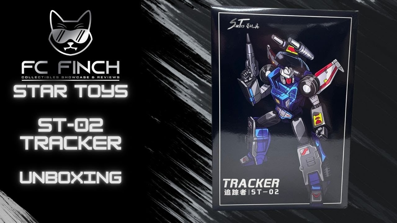 STAR TOYS ST-02 TRACKER [MASTERPIECE TRACKS]: FINCH UNBOXES - YouTube