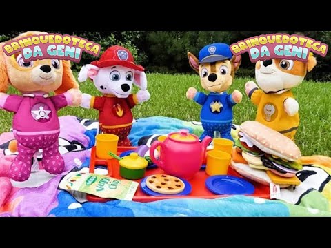 Melhor Vídeo Educativo Para Crianças — Piquenique Da Patrulha Canina!