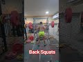 Back Squats🔥#crossfit #crossfitindia #sports #backsquat #exercise #fitness #befit #behealthy #gym
