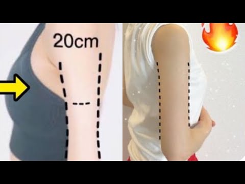 Get Slim Shoulders and Neck 🔥 7日間で変わった二の腕痩せトレーニング | 5 Min Upper Body & Arms Workout