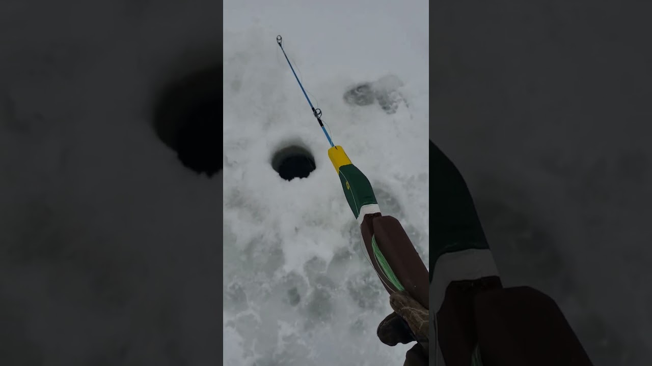 Green Hornet Ice Fishing Pole -  Canada